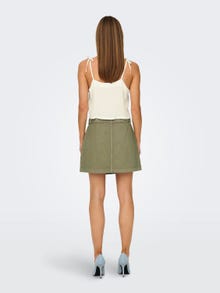 ONLY High waist Short skirt -Aloe - 15322861
