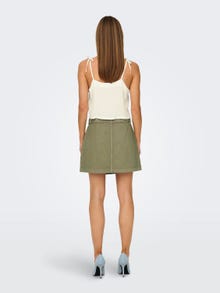 ONLY Mini skirt with high waist -Aloe - 15322861