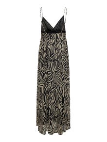 ONLY Maxi v-neck dress -Black - 15322917