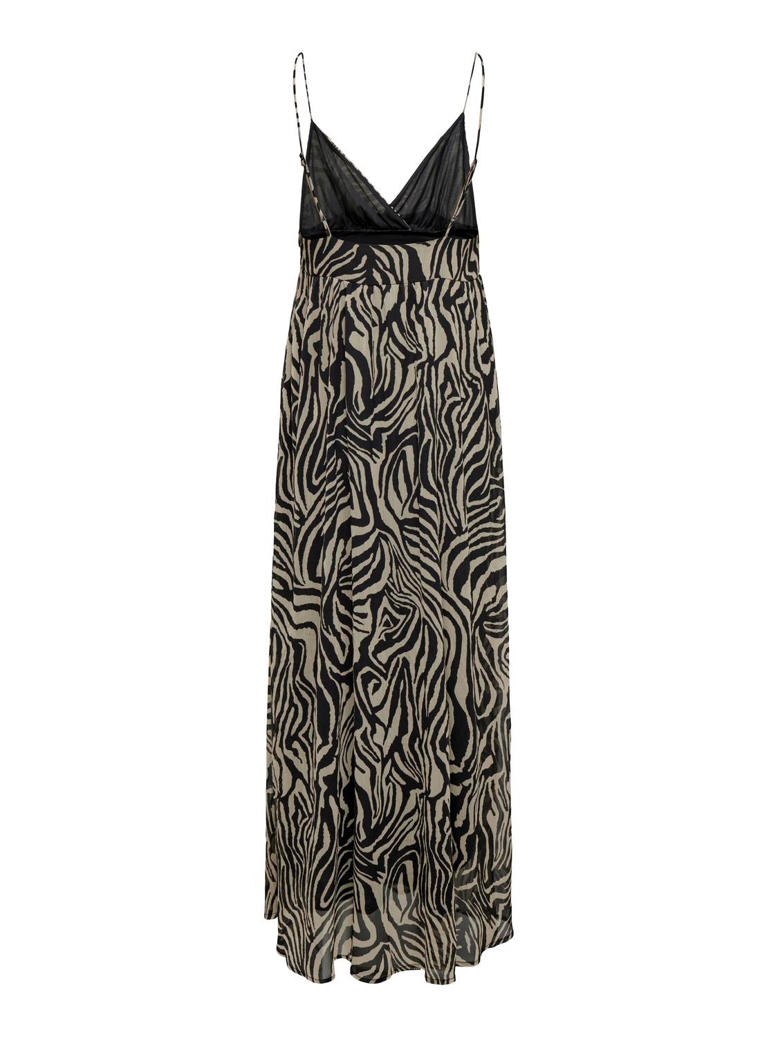 ONLY Maxi v-neck dress -Black - 15322917