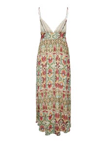 ONLY Maxi v-neck dress -Oil Green - 15322917