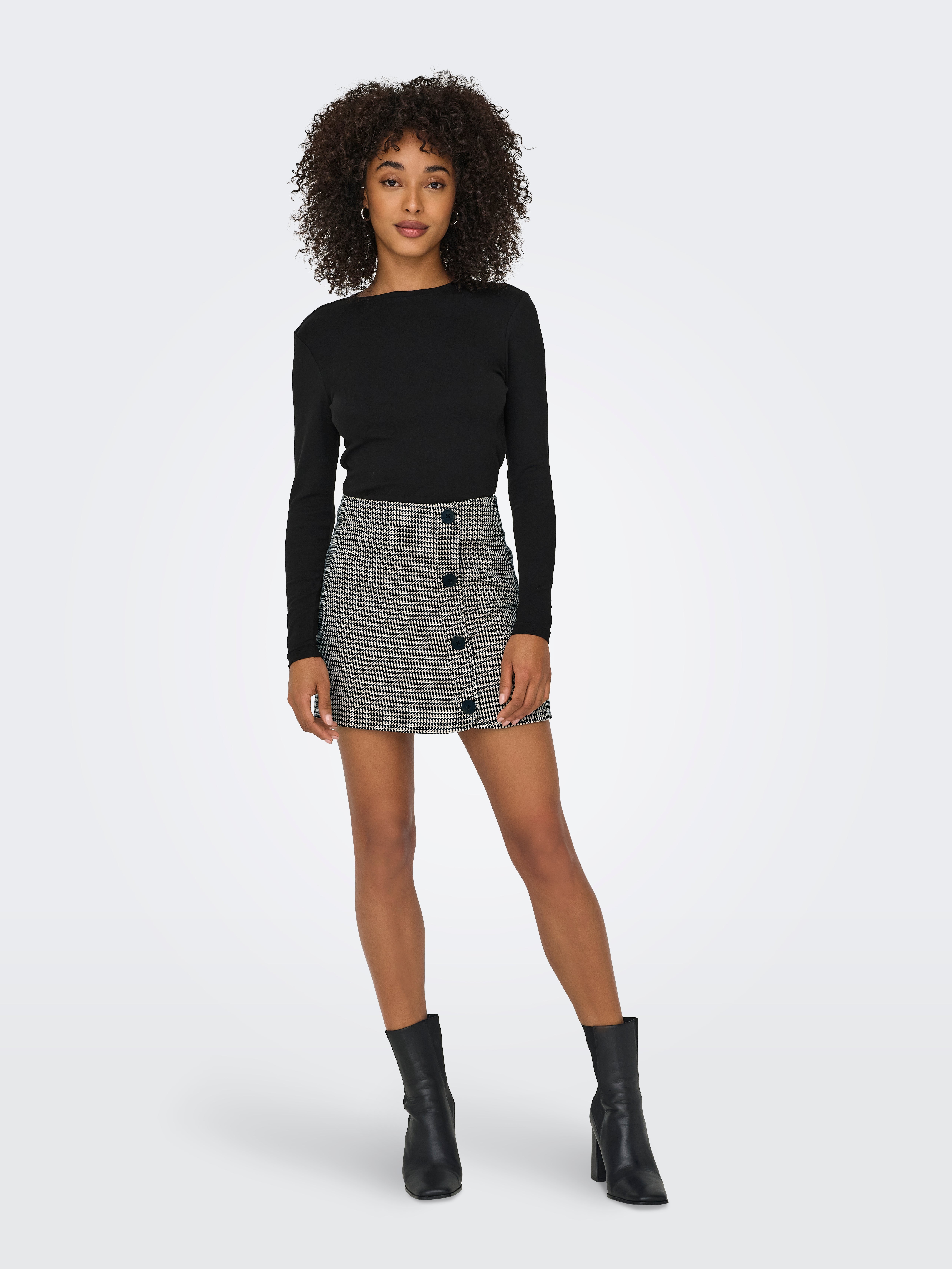 ONLY Onlriley O-hals L/S Top Jrs dames Top ONLY Onlriley O-hals L/S Top Jrs dames Top