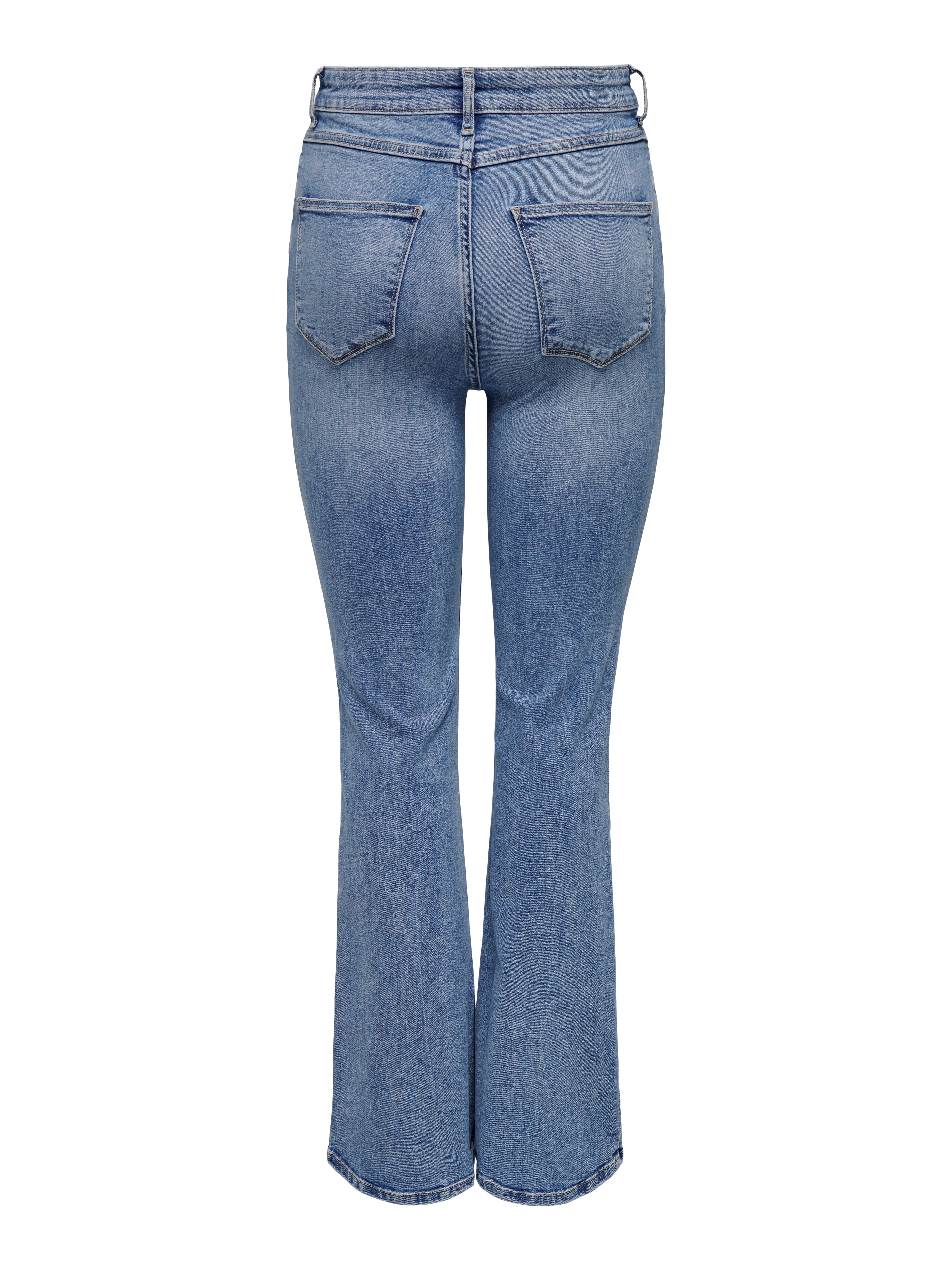 Thumbnail - Onlluna Hohe Taille Ausgestellt Jeans