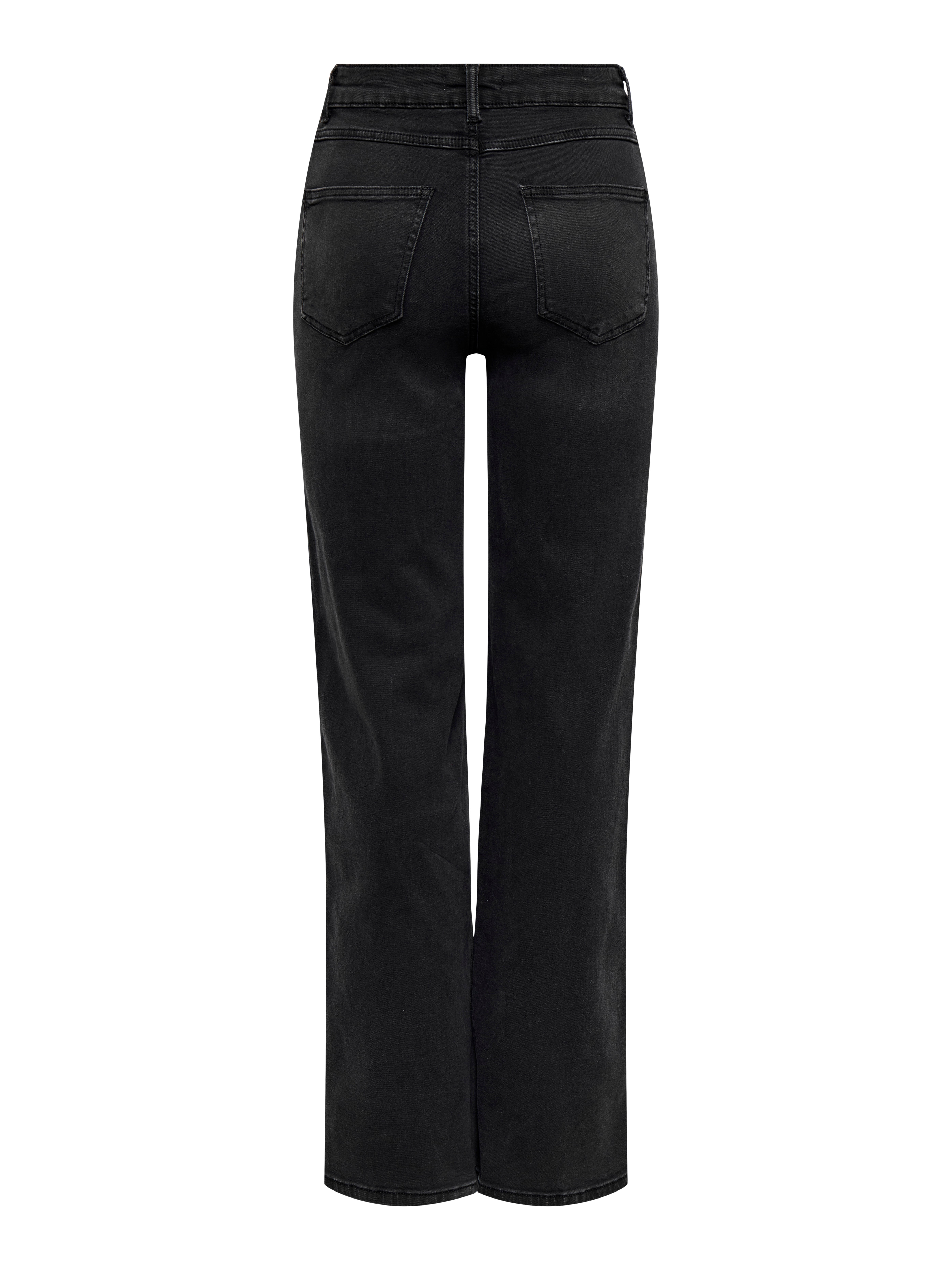 Thumbnail - Onlluna Hohe Taille Weiter Beinschnitt Jeans