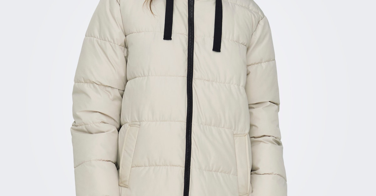 Nora Winterjacke Only Beige Bekleidung Jacken Damen Winterjacke