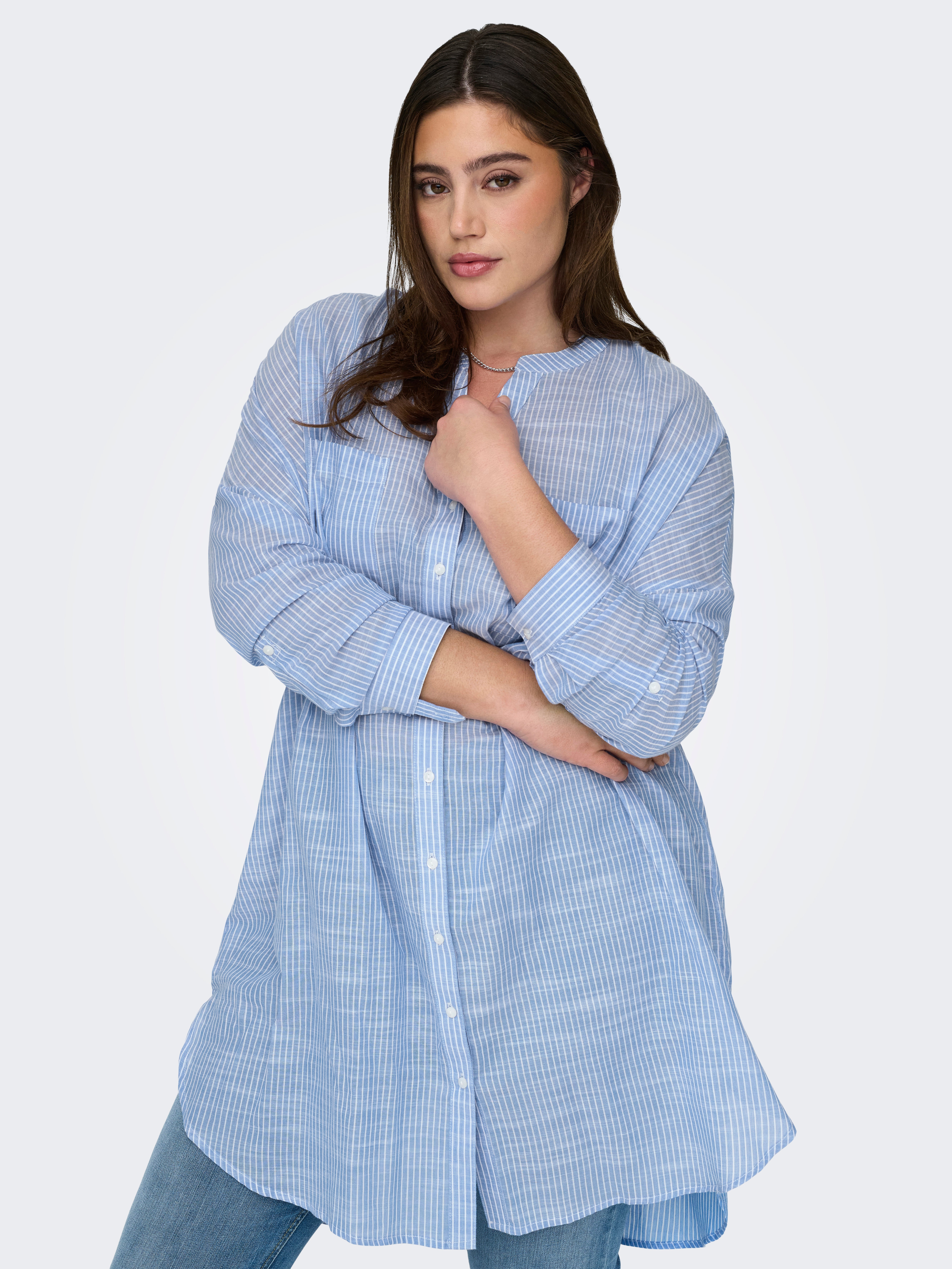 Chemisier Femme Ann Taylor Bleu, Taille 2P - Manches Courtes Fendues, Col Boutonné, En Coton, Occasion Très Bon état