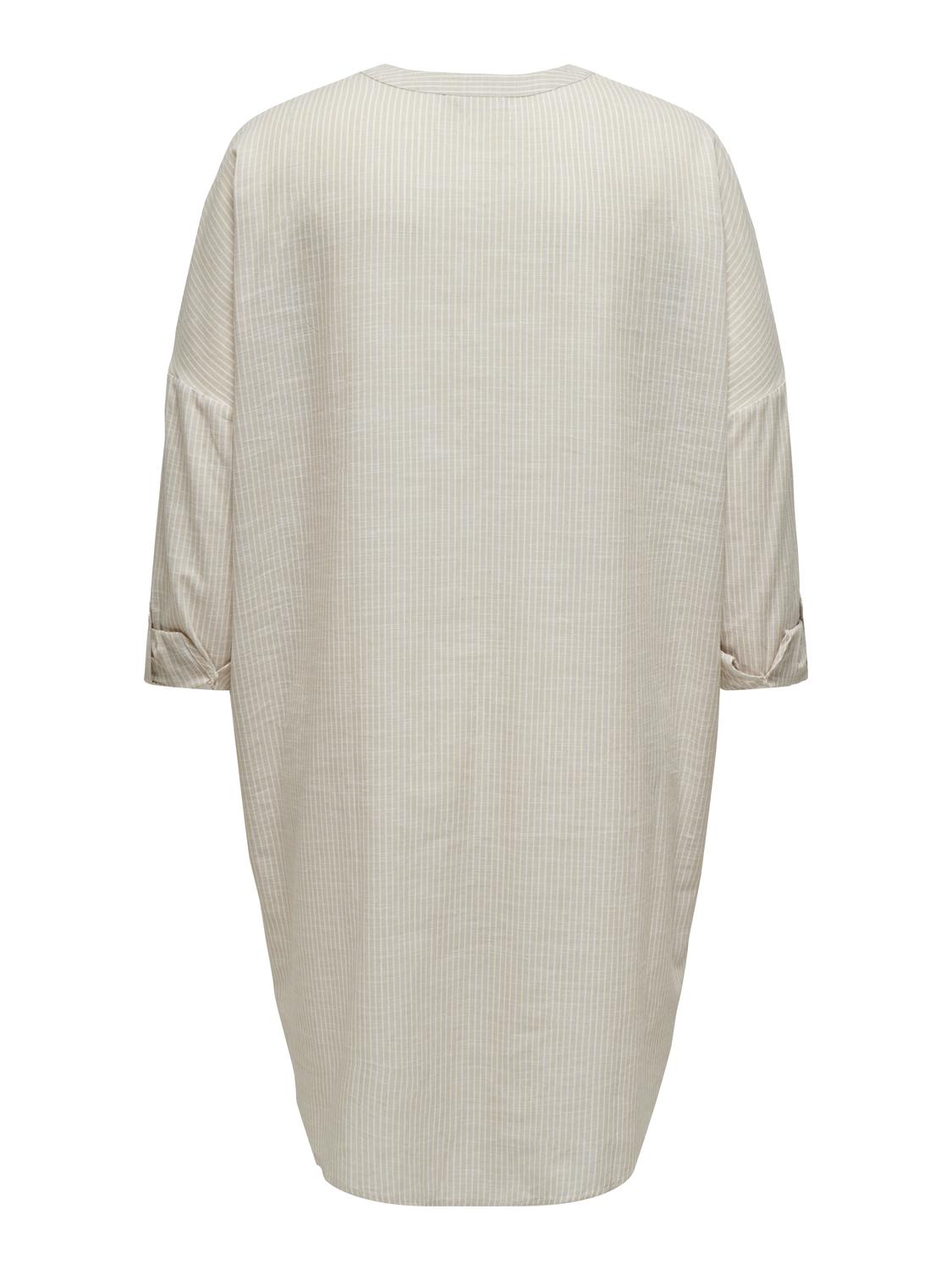 ONLY Curvy long shirt -Pure Cashmere - 15323256