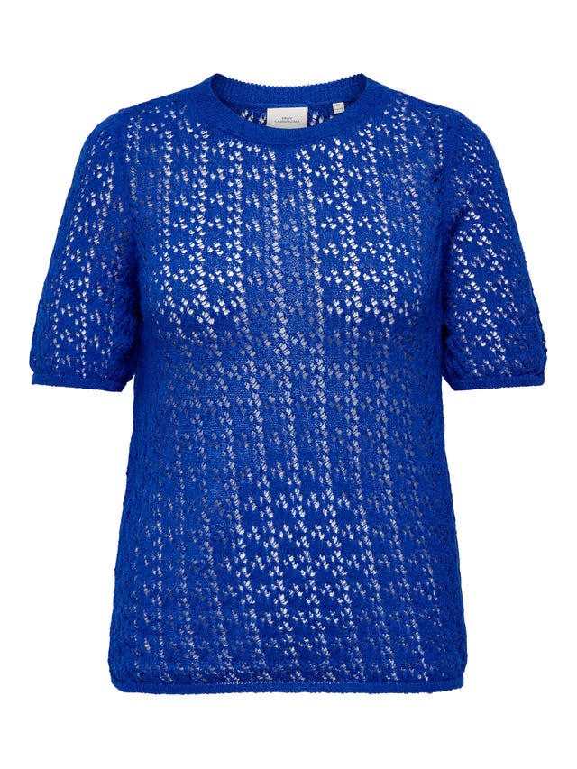 ONLY Pulóveres Corte knit Cuello redondo Plus - 15323298