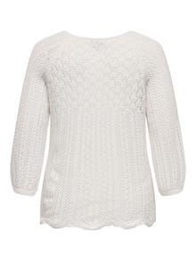 ONLY CARNOLA Pletený svetr -Cloud Dancer - 15323302