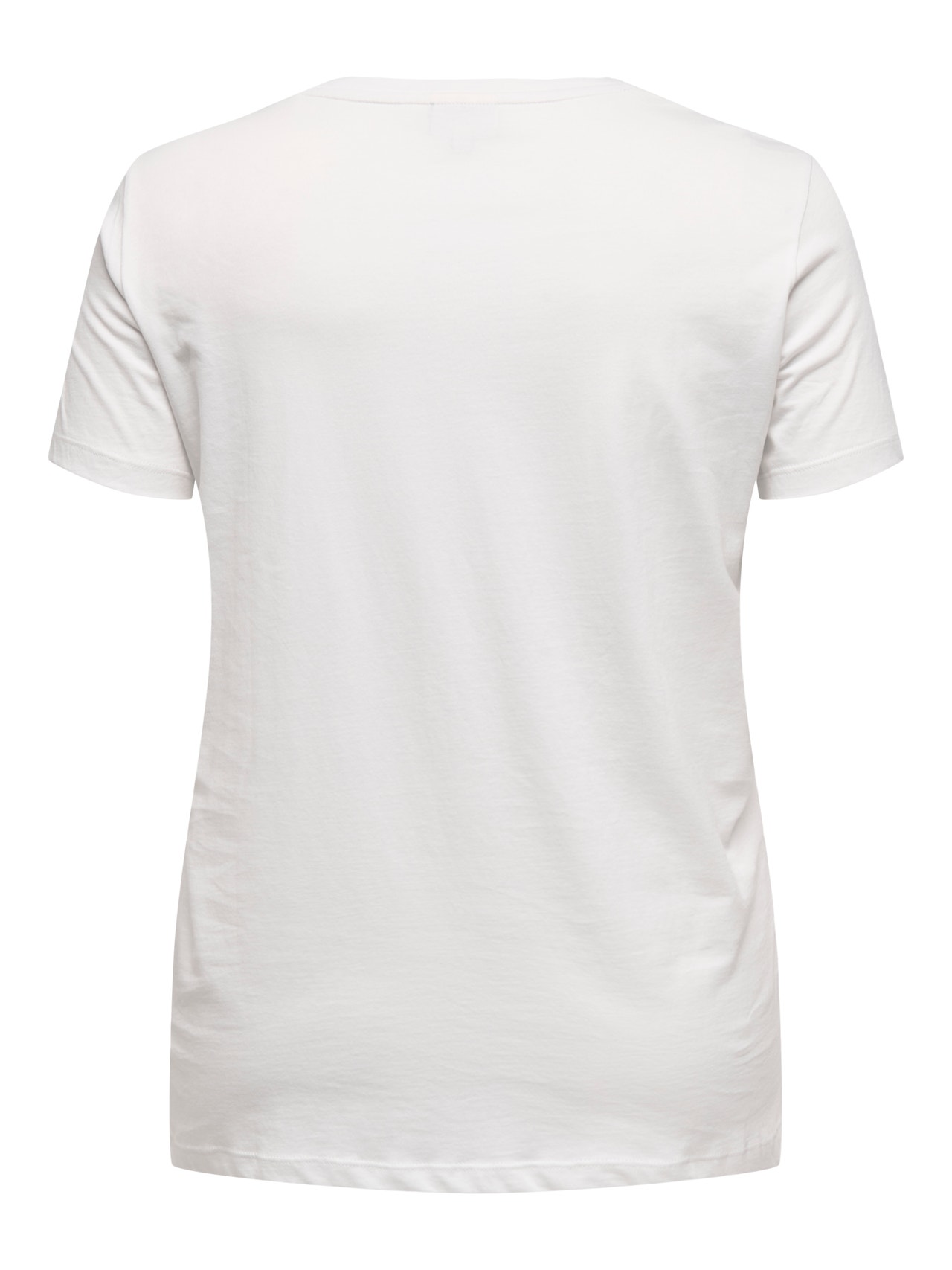 ONLY T-shirts Regular Fit Col rond -Cloud Dancer - 15323313