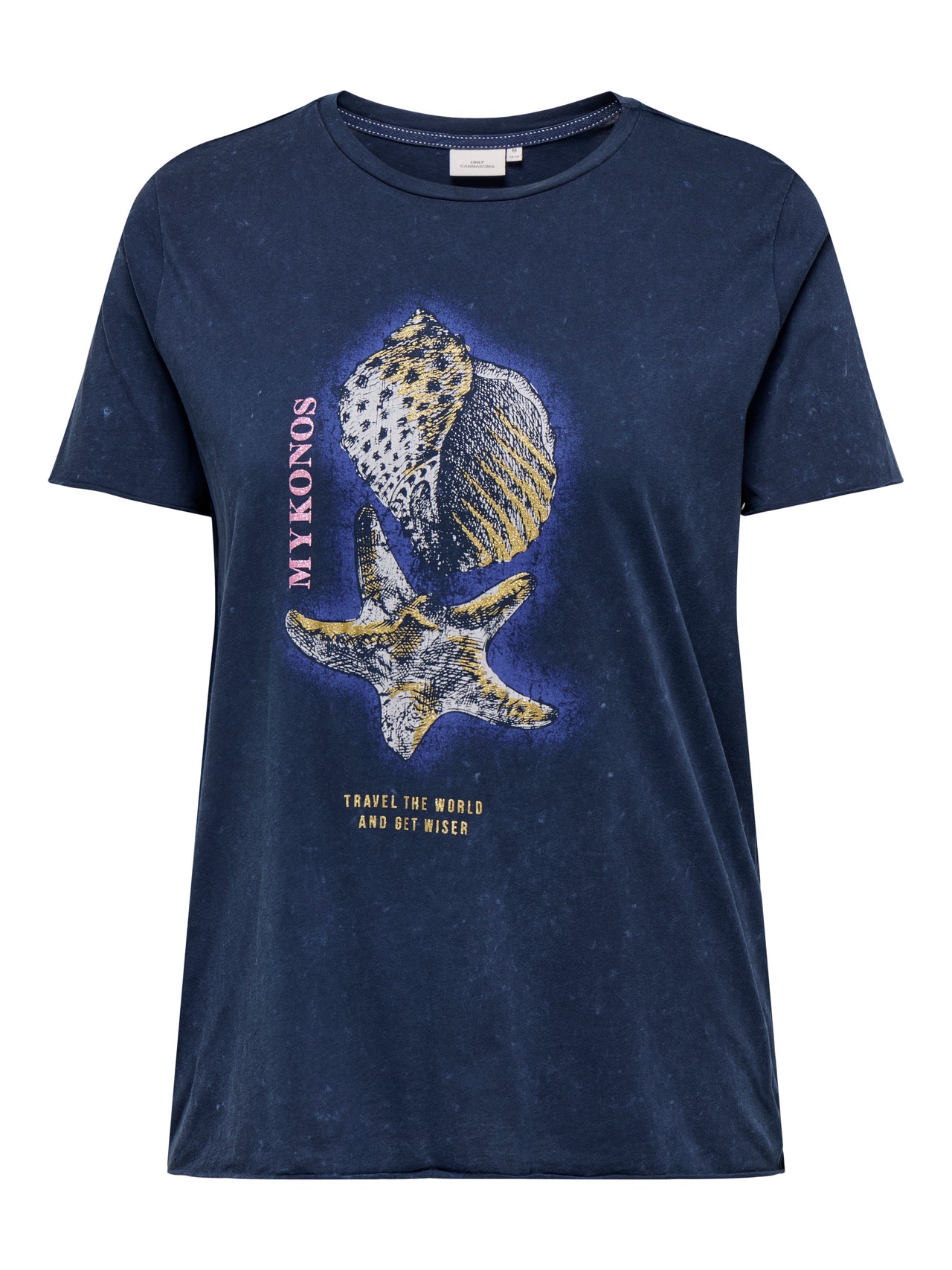 ONLY T-shirts Regular Fit Col rond -Naval Academy - 15323317