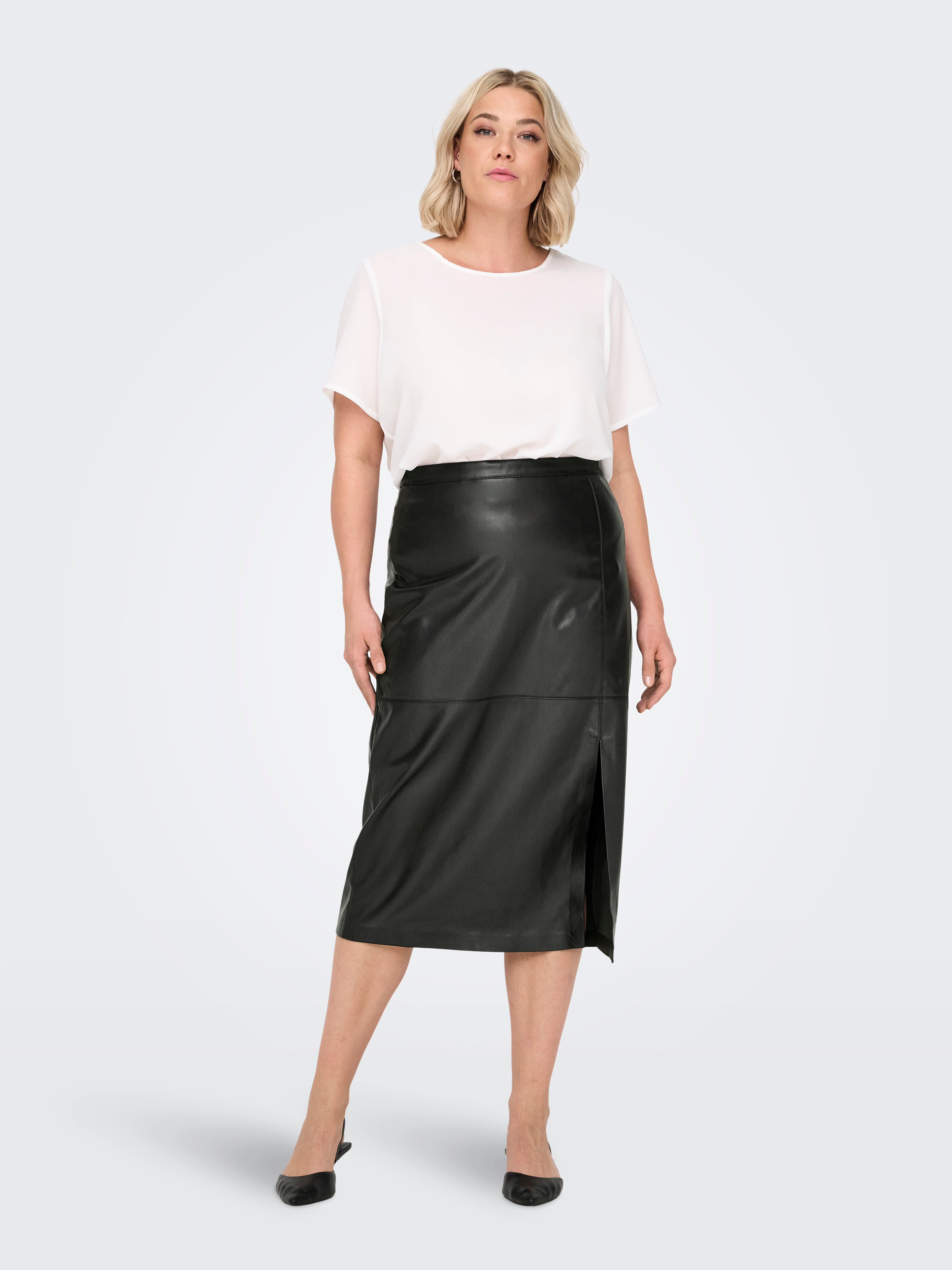 Only carma faux suede skirt best sale