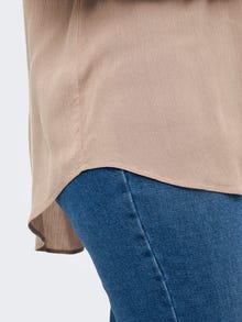 ONLY Tavapärane lõige V-kaelus Vormikas Särgik -Mocha Meringue - 15323372