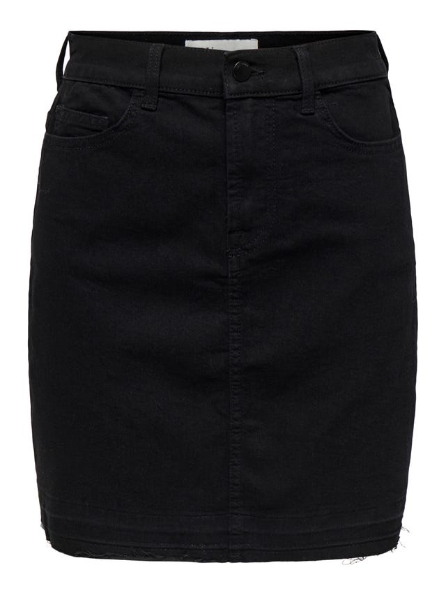 ONLY Mini denim skirt with high waist - 15323511