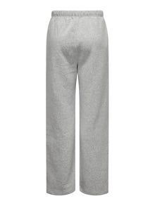 ONLY ONLSWEAT Regular Fit Tepláky -Light Grey Melange - 15323523