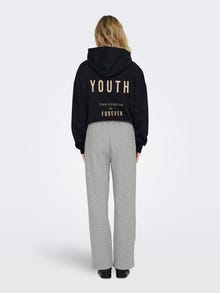 ONLY ONLSWEAT Regular Fit Tepláky -Light Grey Melange - 15323523