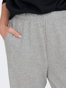 ONLY ONLSWEAT Regular Fit Tepláky -Light Grey Melange - 15323523