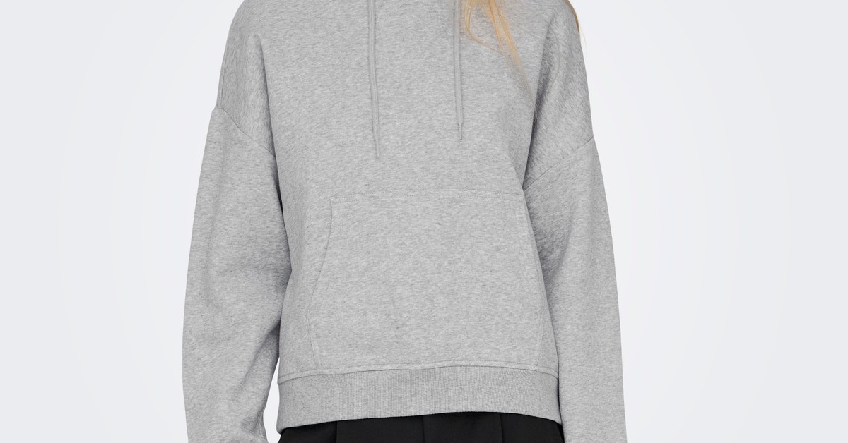 ONLY Sweat Oversize ONLSWEAT - Sweat-Shirt Col Rond Manches Longues Femme Tendance