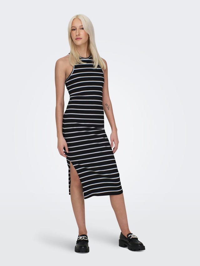 ONLY Striped midi dress - 15323632