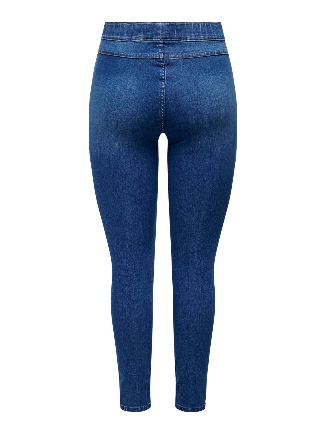 ONLY Denim leggings -Medium Blue Denim - 15323718