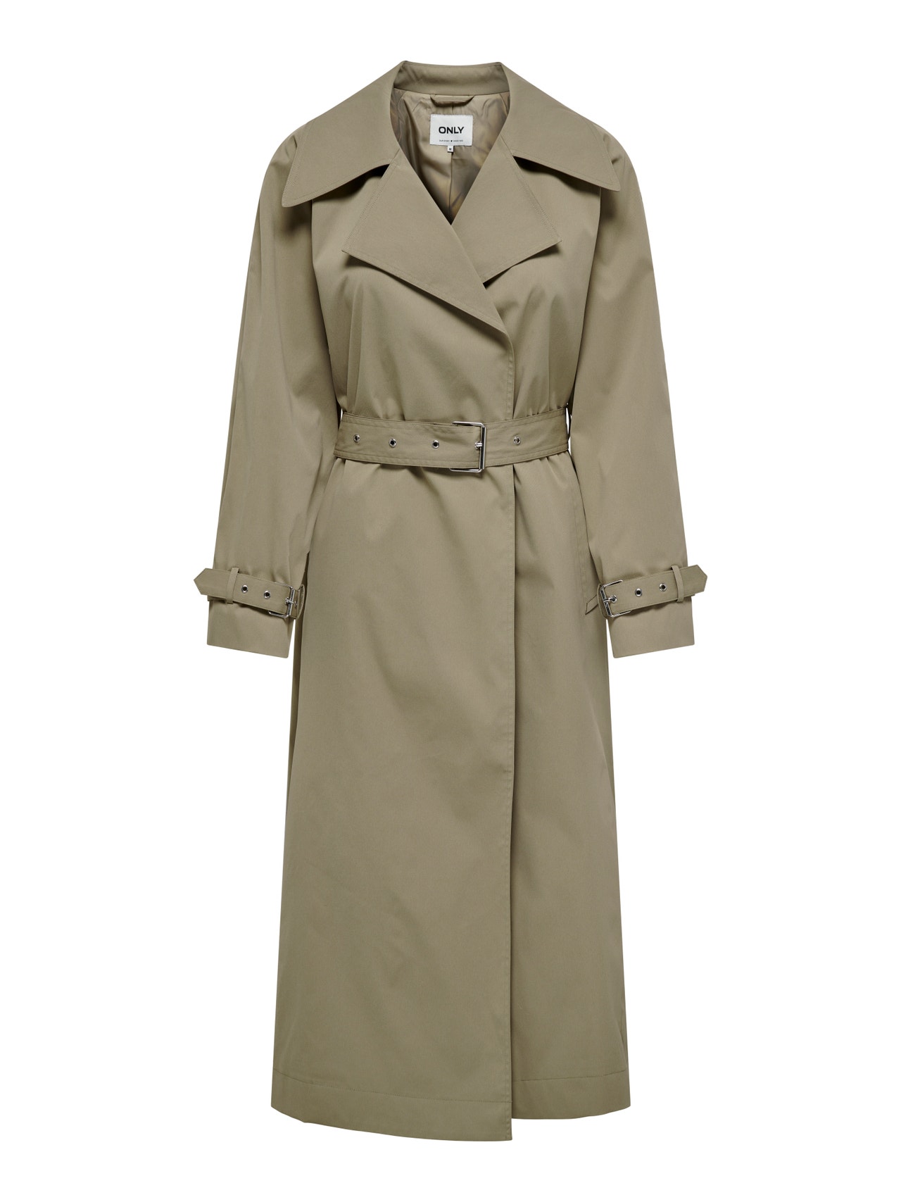 ONLY Tall trenchcoat -Covert Green - 15323777