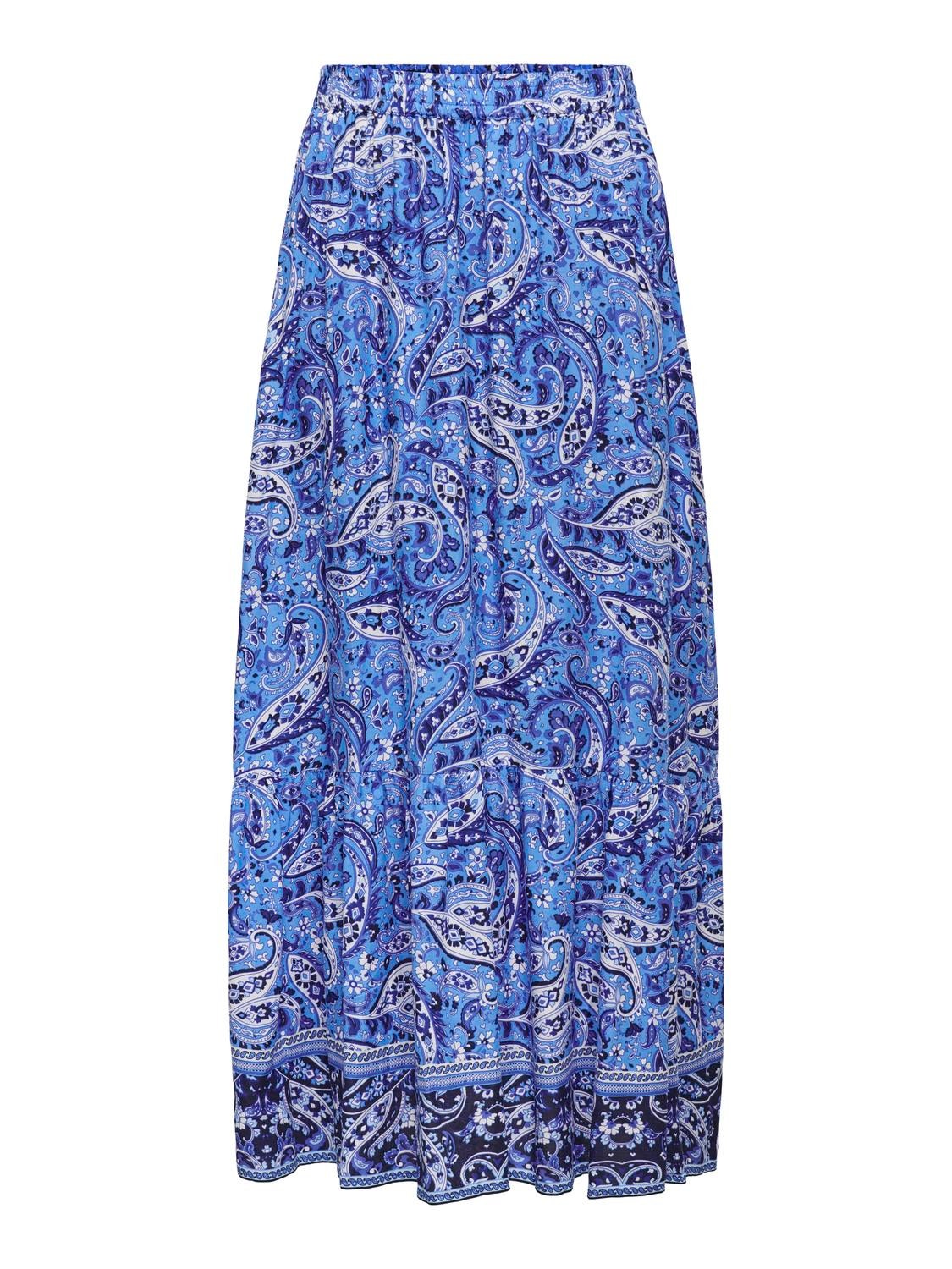 ONLY Maxi skirt -Azure Blue - 15323793