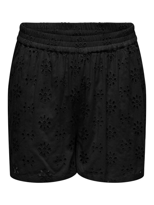 ONLY curvy Lace detailed shorts - 15323903