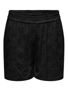 ONLY Regular Fit Shorts Suit -Black - 15323903