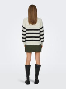 ONLY Round Neck Wide sleeves Pullover -Cloud Dancer - 15323980