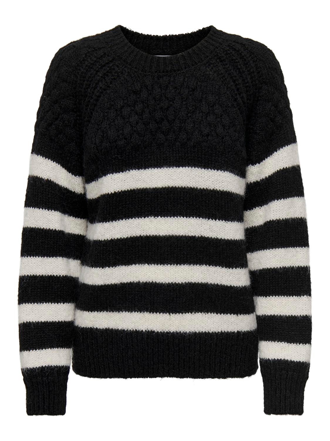 ONLY Pull-overs Col rond Manches larges -Black - 15323980