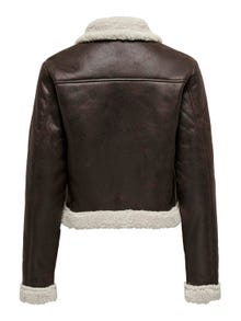 ONLY Imiteret læder jakke -Mole - 15324138