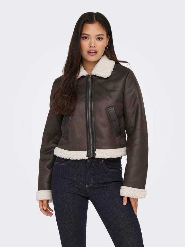 ONLY Faux leather jacket - 15324138