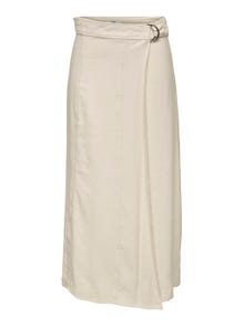 ONLY Midi skirt with high waist -Sandshell - 15324259