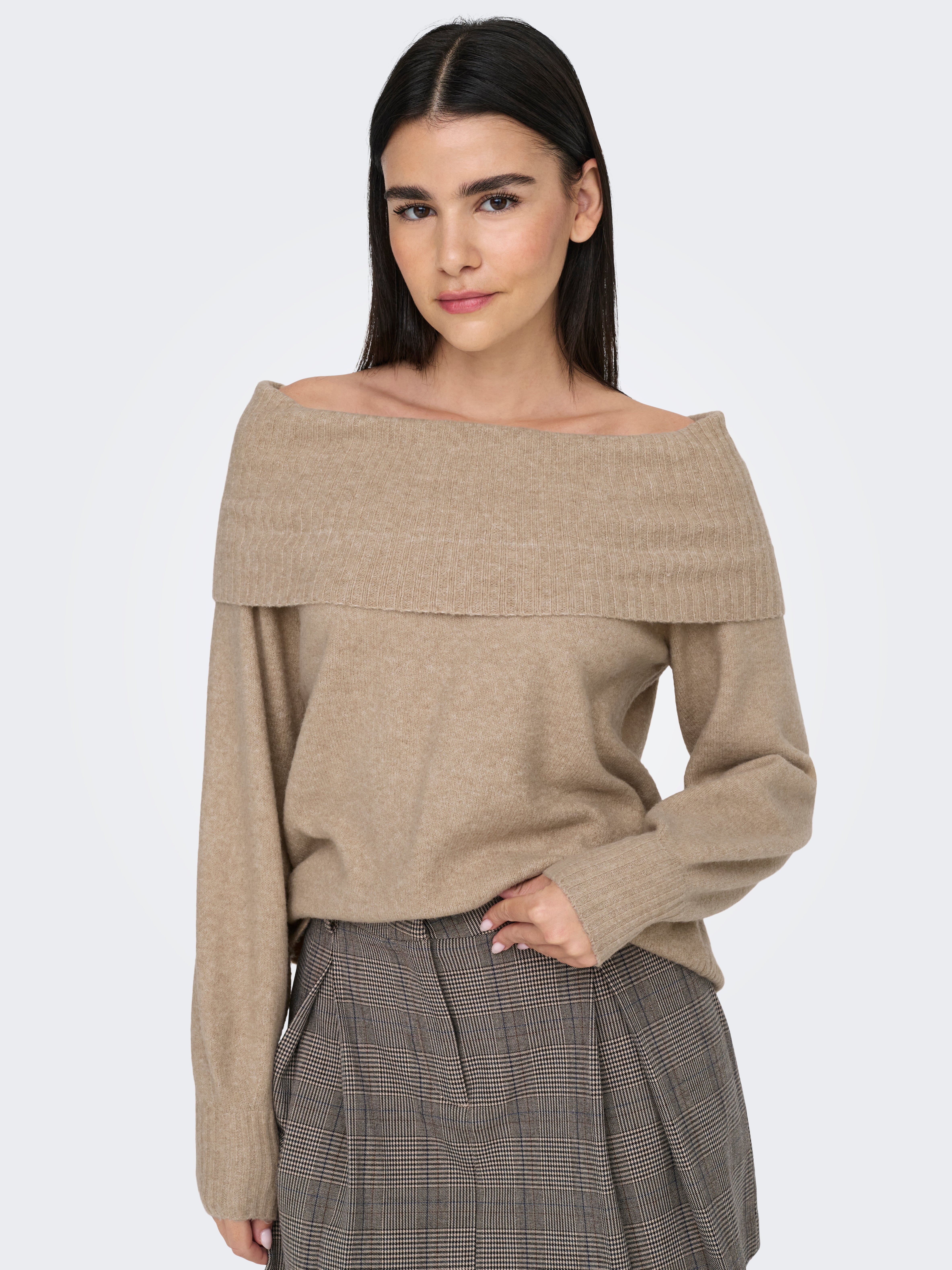 Shoulder only sweater sale