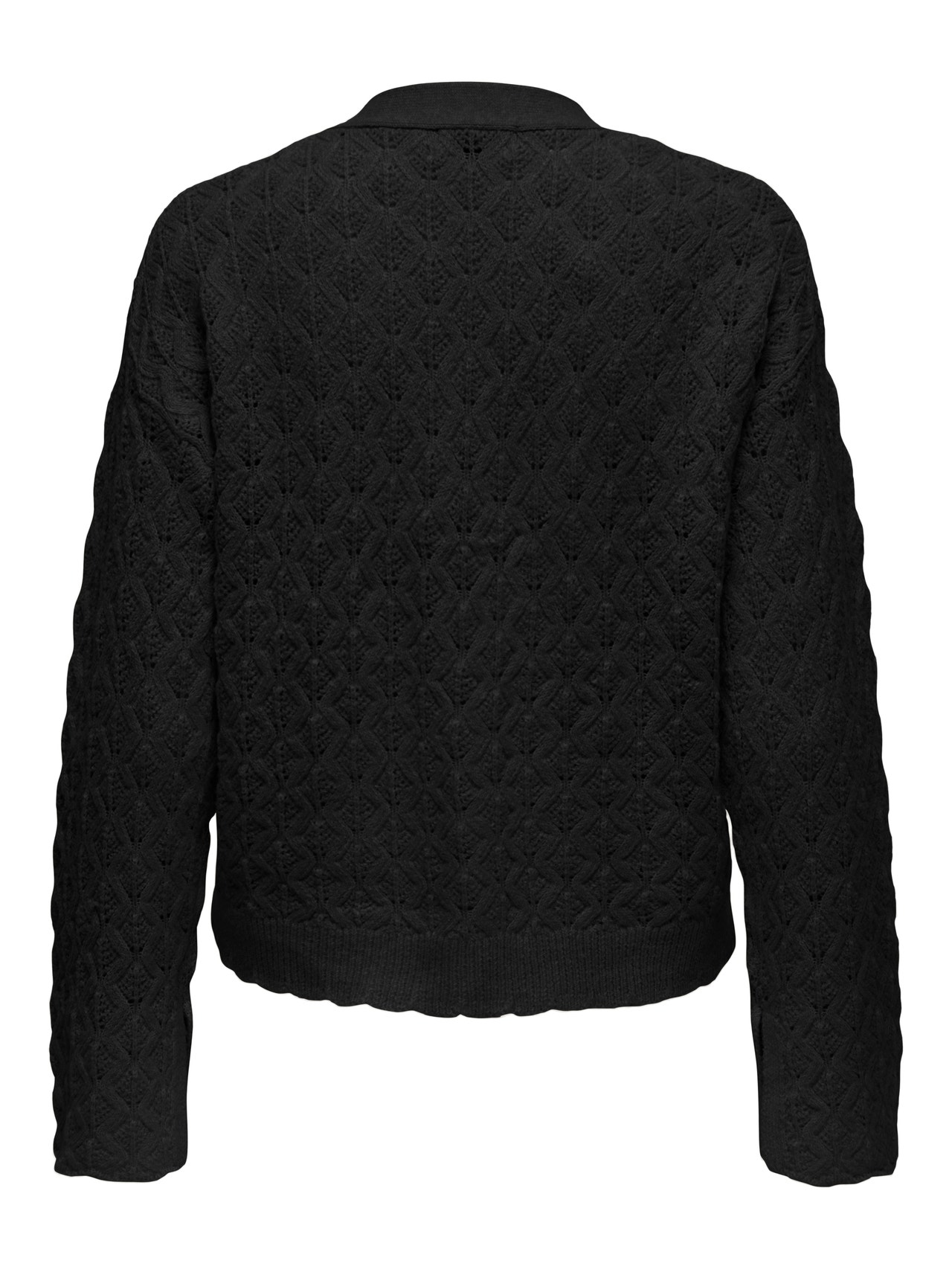 ONLY ONLLIANA Pletený kardigan -Black - 15324266