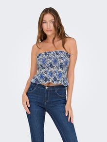 ONLY ONLKATIE Smock top -Dazzling Blue - 15324286