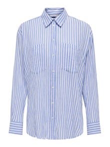 ONLY Classic striped shirt -Cloud Dancer - 15324340