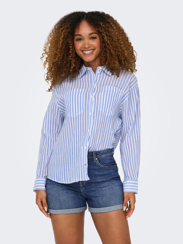 ONLY Classic striped shirt - 15324340