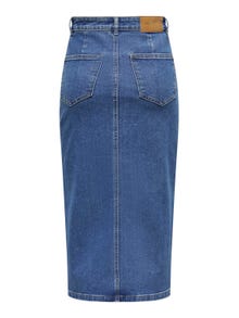 ONLY Midi skirt -Medium Blue Denim - 15324365