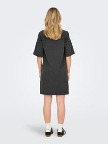 ONLY ONLBELLE Short dress -Washed Black - 15324384