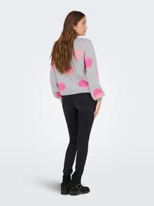ONLY ONLAIDA Striktrøje -Light Grey Melange - 15324479