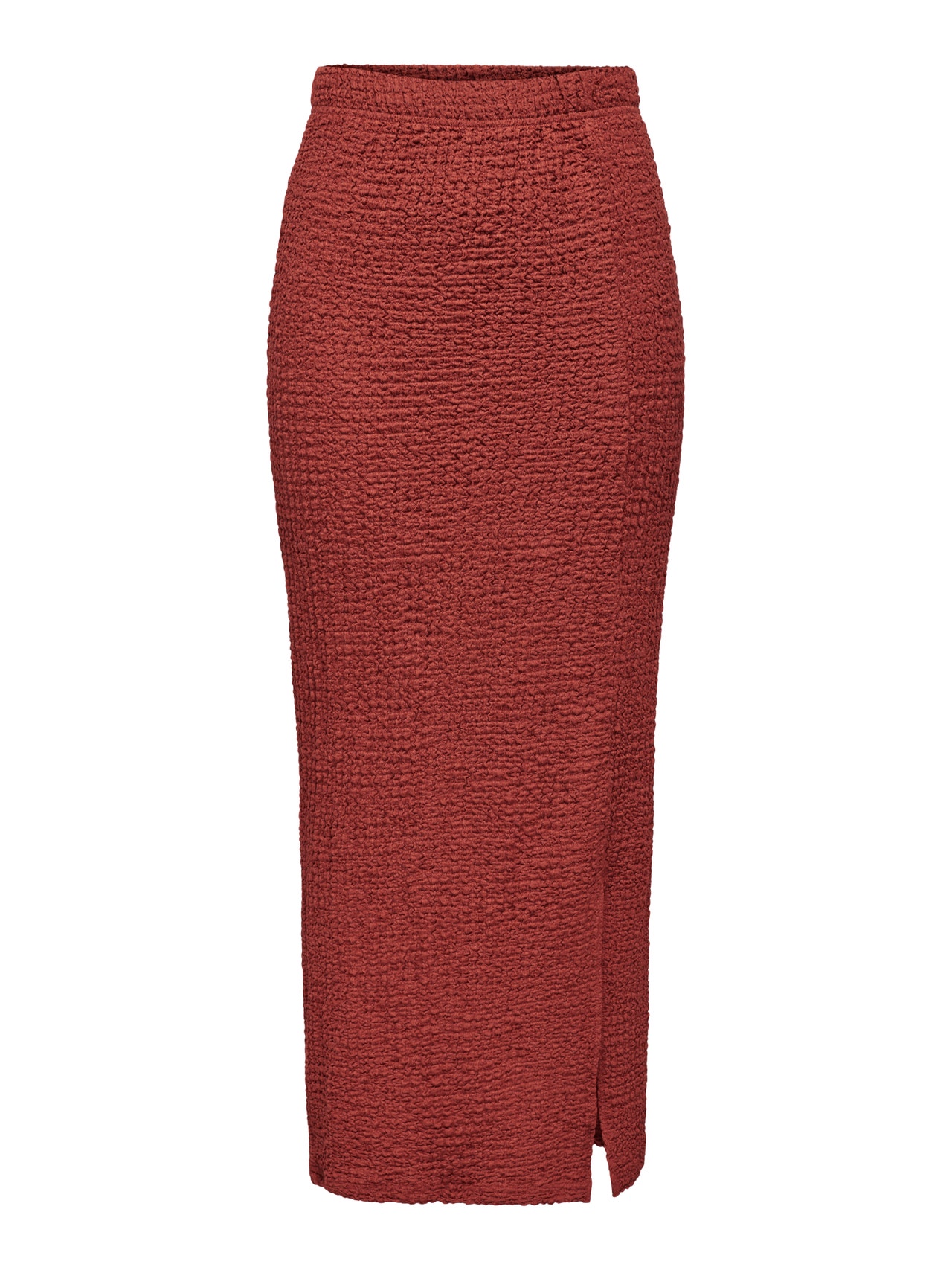 ONLY Maxi nederdel med slids -Tandoori Spice - 15324480