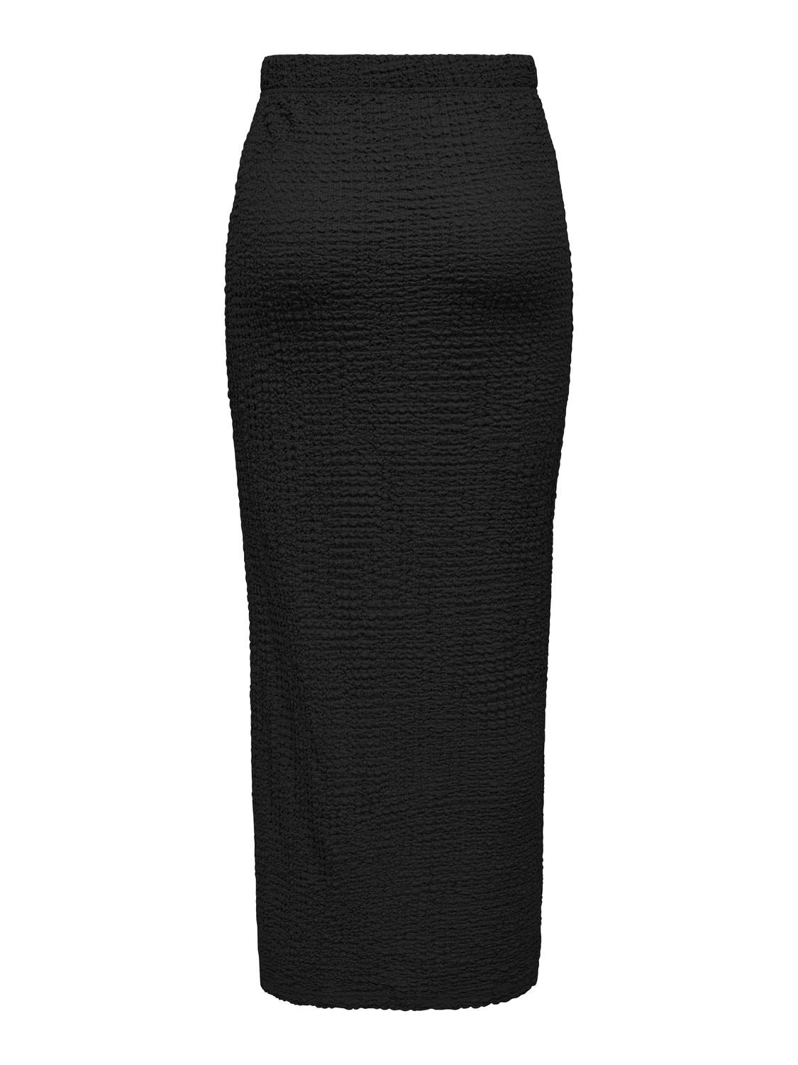 ONLY Jupe longue -Black - 15324480