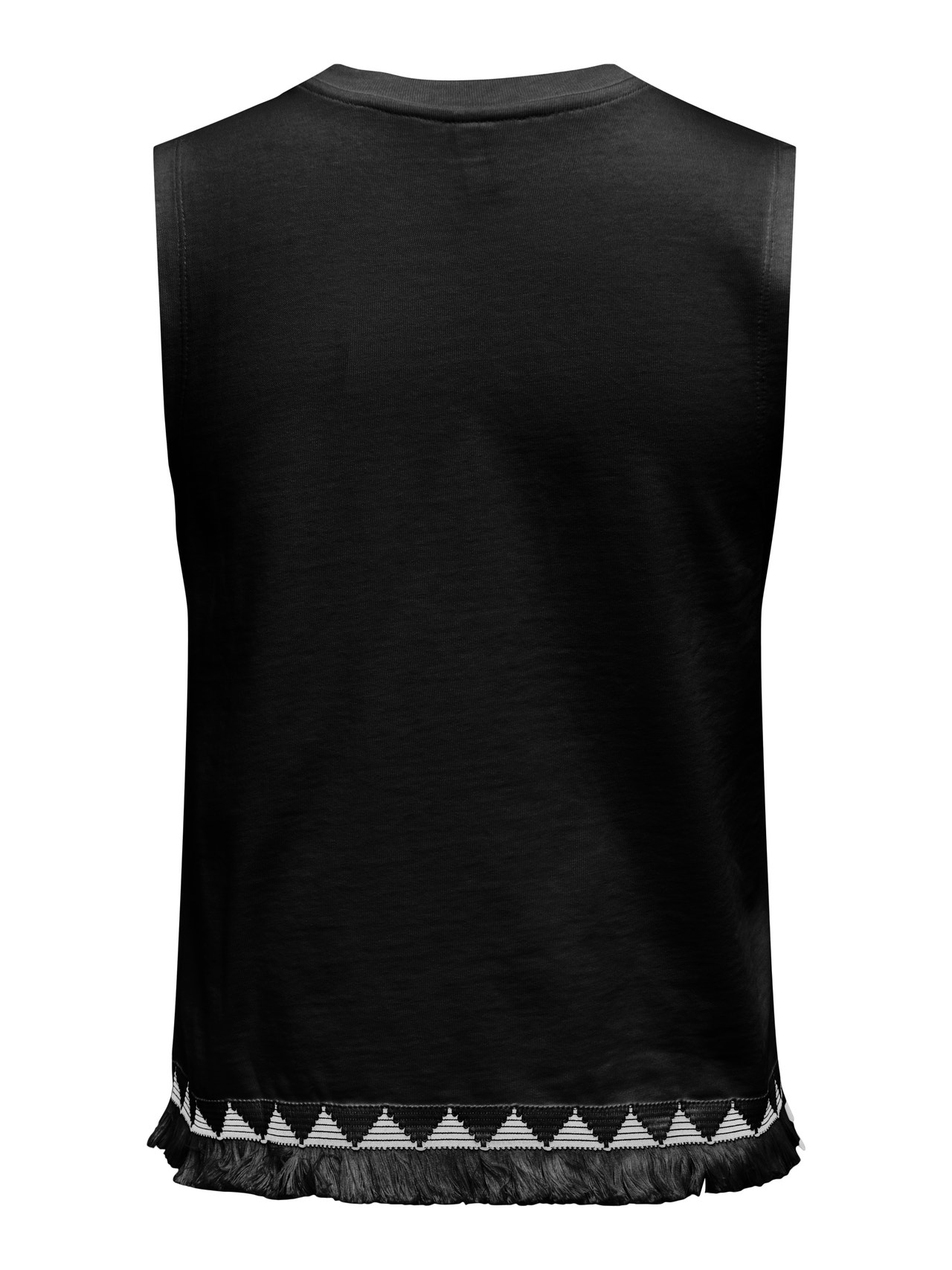 ONLY Regular Fit Round Neck Top -Black - 15324501