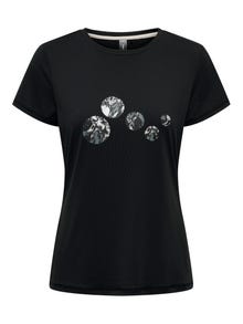 ONLY ONPSPACE T-shirt -Black - 15324512