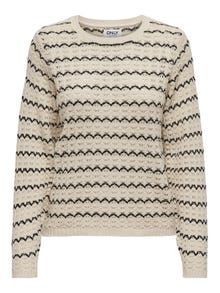 ONLY Normal geschnitten Rundhals Pullover -Birch - 15324522