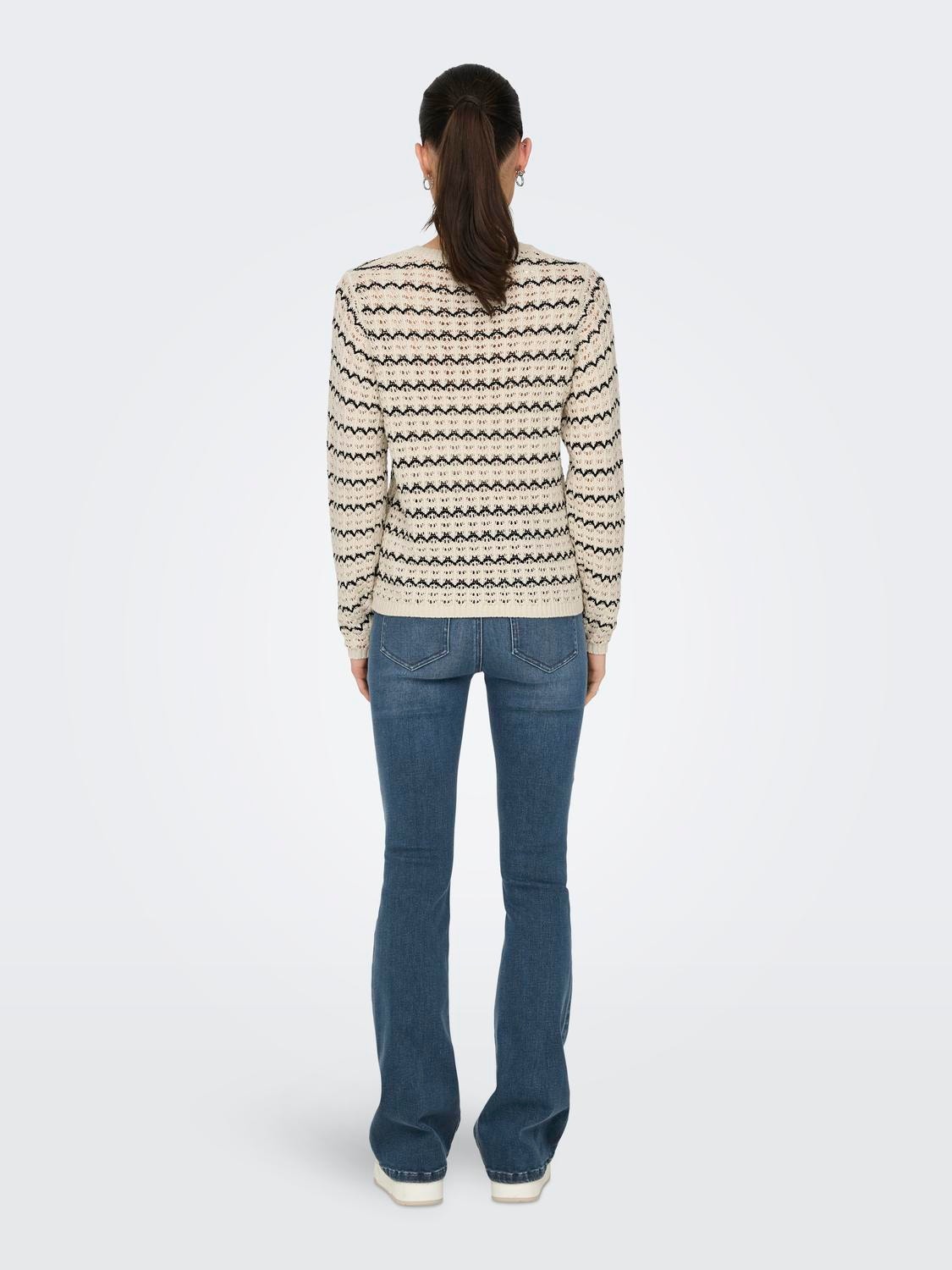 ONLY Regular Fit Round Neck Pullover -Birch - 15324522