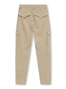 ONLY Cargo Fit Cargo Trousers -White Pepper - 15324569