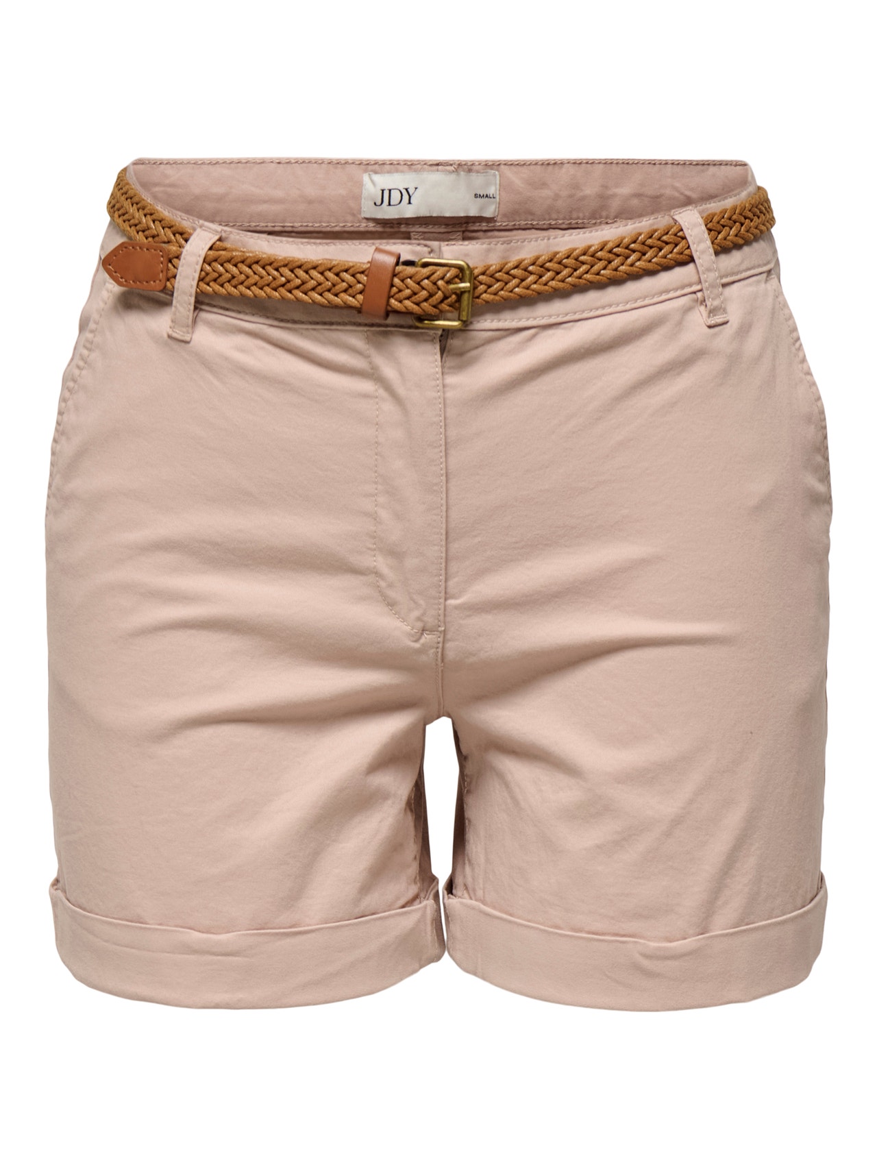 ONLY Regular fit Mid waist Omvouwbare zomen Shorts -Rugby Tan - 15324743
