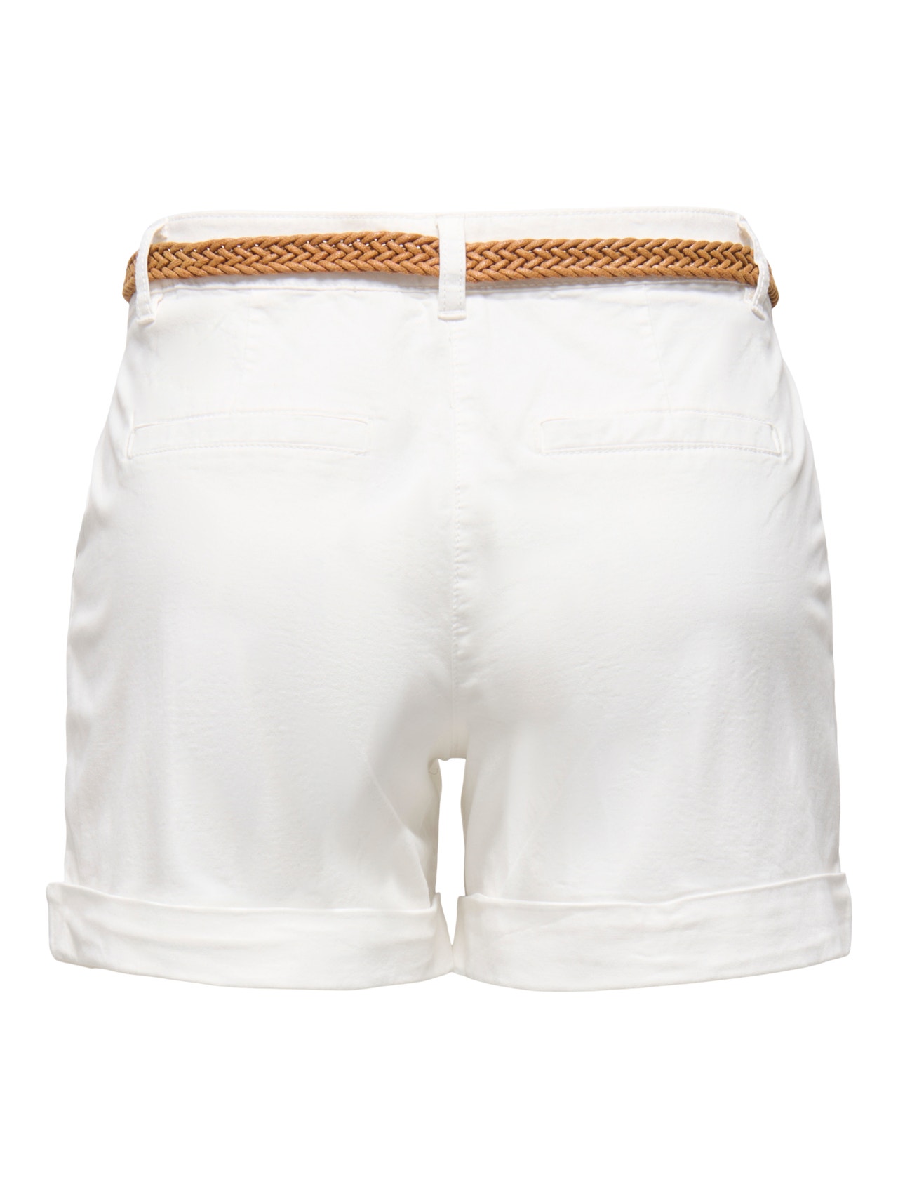 ONLY JDYCHICAGO Střední pas Regular Fit Šortky -Snow White - 15324743